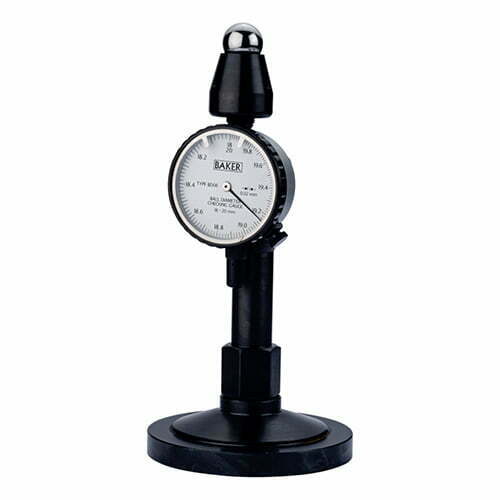 Dial Instruments Ball Diameter