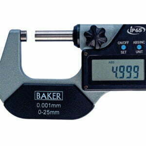 Digital Micrometer with Data Output : Range 0-100 mm / 0-4″