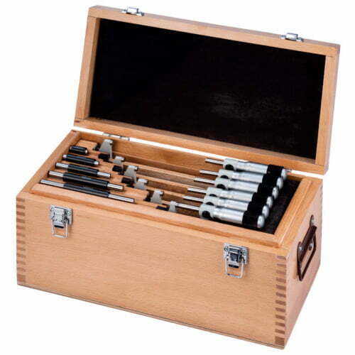 Mechanical External Micrometer: Range 0-200 mm / 0-8