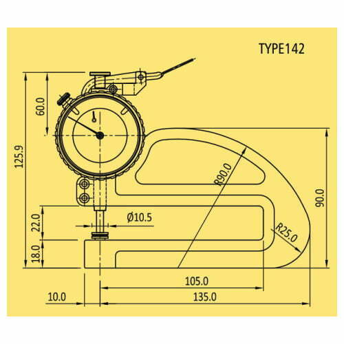Dial Instruments Throat Depth: 30 – 200 mm - Image 4