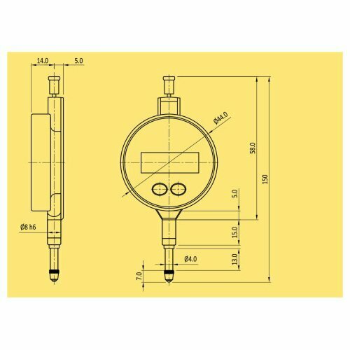 Dial Gauge Waterproof – IP65 - Image 2